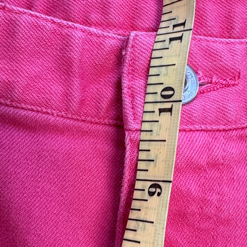 Talbots Pink Straight-Leg Jeans with Stretch, 10 - Picture 7 of 9